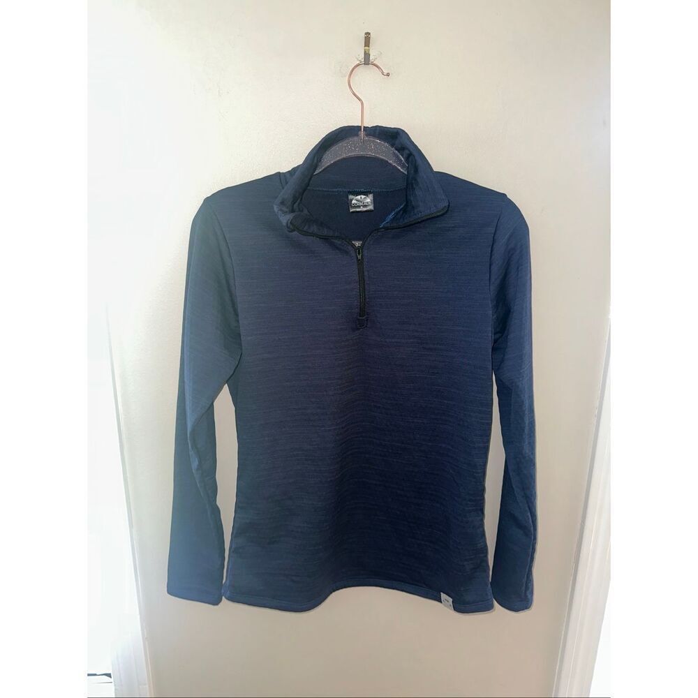 Women's Corbeaux Navy 1/4 Zip Sweatshirt M Baselayer